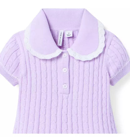 Cable Knit Sweater Dress