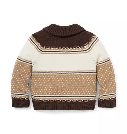 The Little Equestrian Baby Cardigan