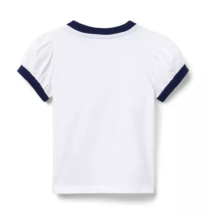 Sea Club Puff Sleeve Tee