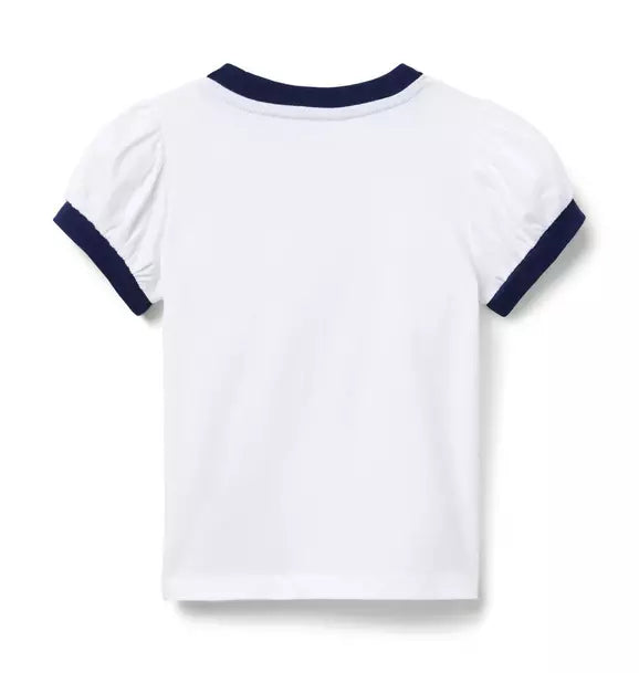 Sea Club Puff Sleeve Tee