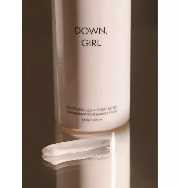 Down, Girl Cooling Leg + Foot Cream
