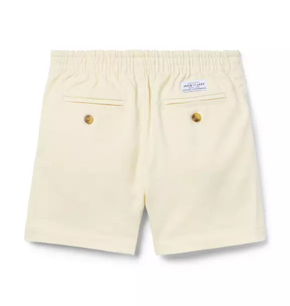 Twill Pull-On Short