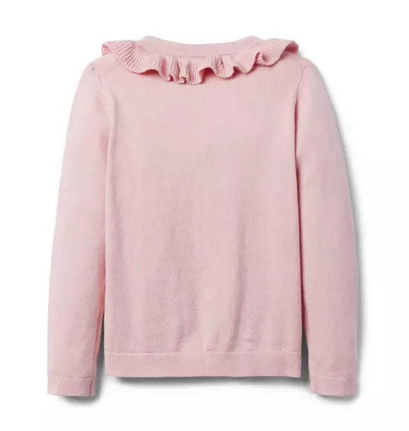 The Ruffle Collar Cardigan