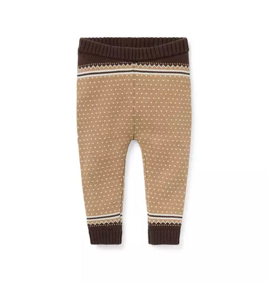 Baby Fair Isle Sweater Pant