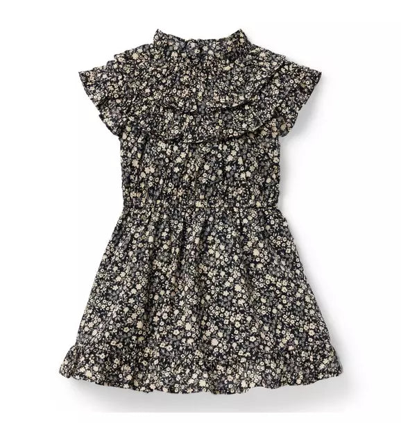 Ditsy Floral Ruffle Dress