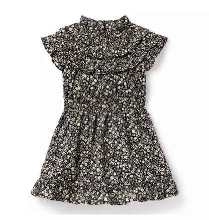 Ditsy Floral Ruffle Dress