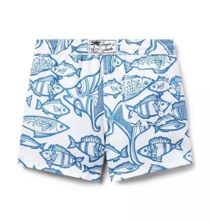 Recycled Fish Swim Trunk