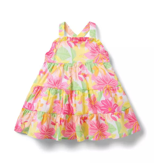 Baby Floral Tiered Dress