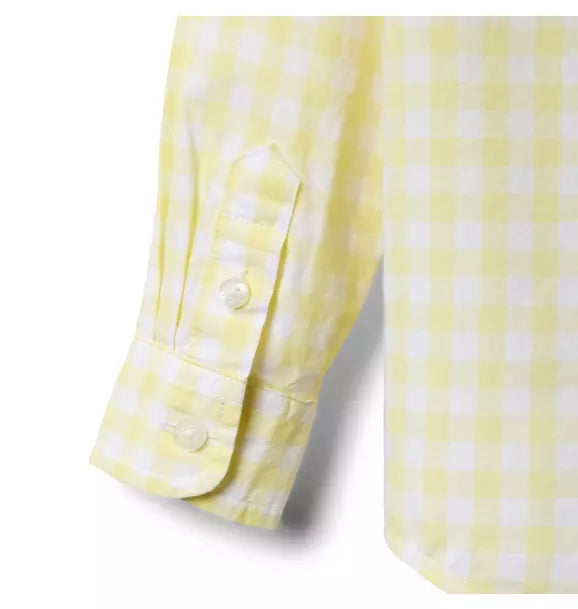 Gingham Poplin Shirt