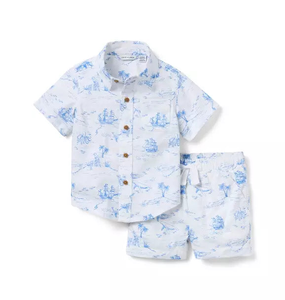 The Cabana Matching Baby Set