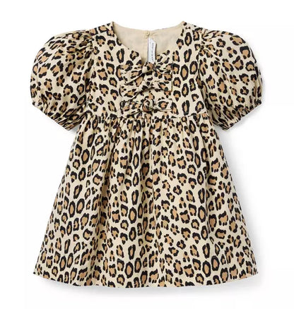 The Leopard Bow Dress