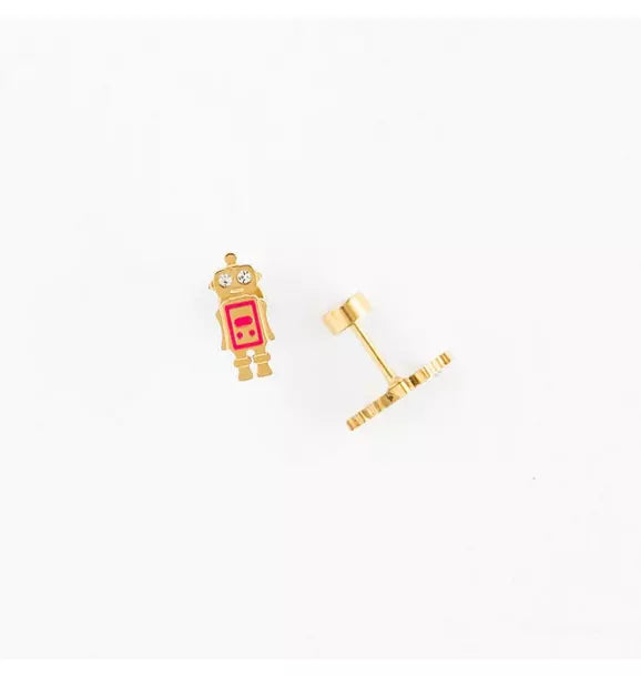 Robot Stud Earrings