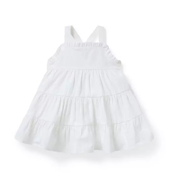 Baby Seersucker Tiered Dress