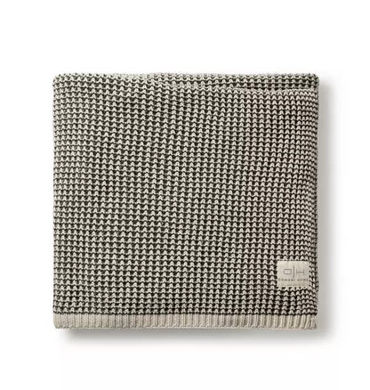 Rattle Knit - Throw Blanket