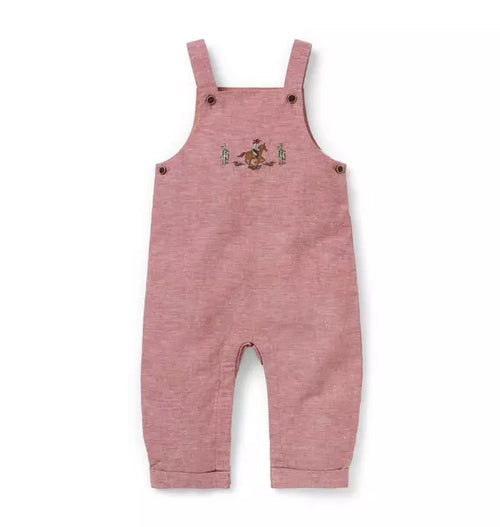 Baby Cowboy Linen-Cotton Overall