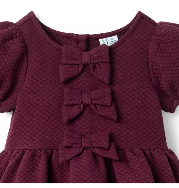 Quilted Bow Dress