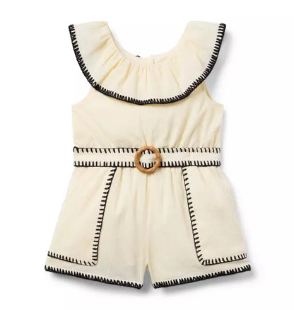 The Ruffle Explorer Romper