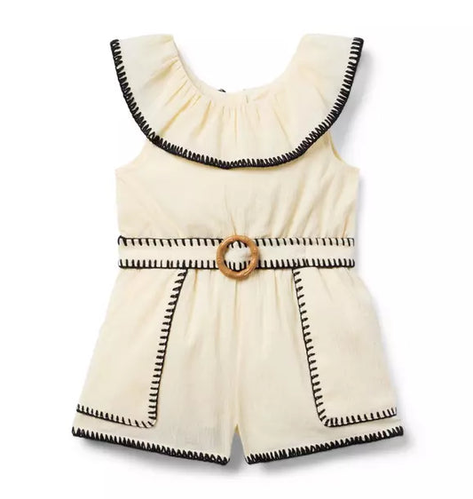 The Ruffle Explorer Romper
