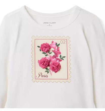 Paris Flower Tee