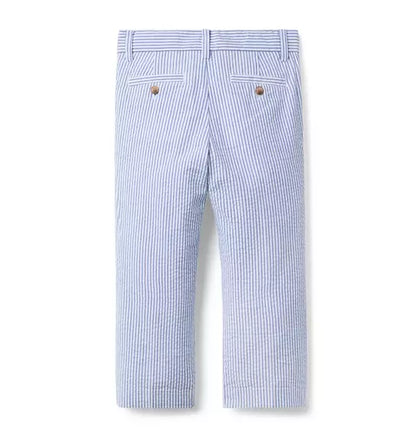 Striped Seersucker Pant