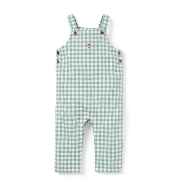 Baby Gingham Dog Overall