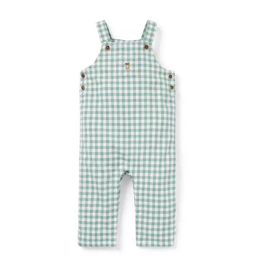 Baby Gingham Dog Overall