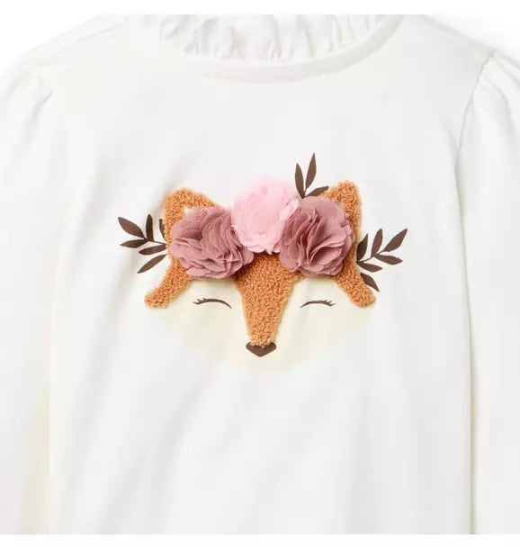 Floral Fox Tee
