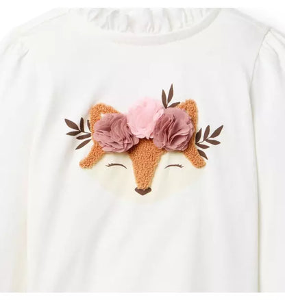 Floral Fox Tee
