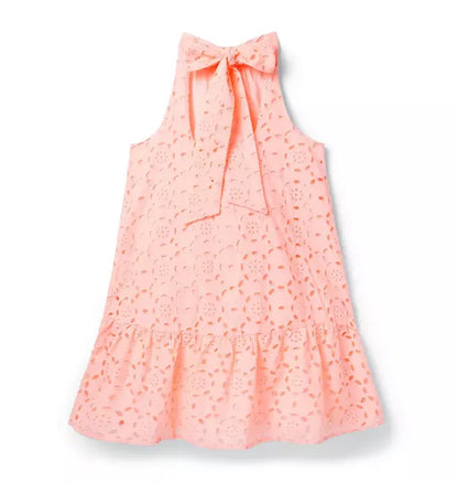 Serena Williams x Janie and Jack Women’s Peach Point Matching Dress