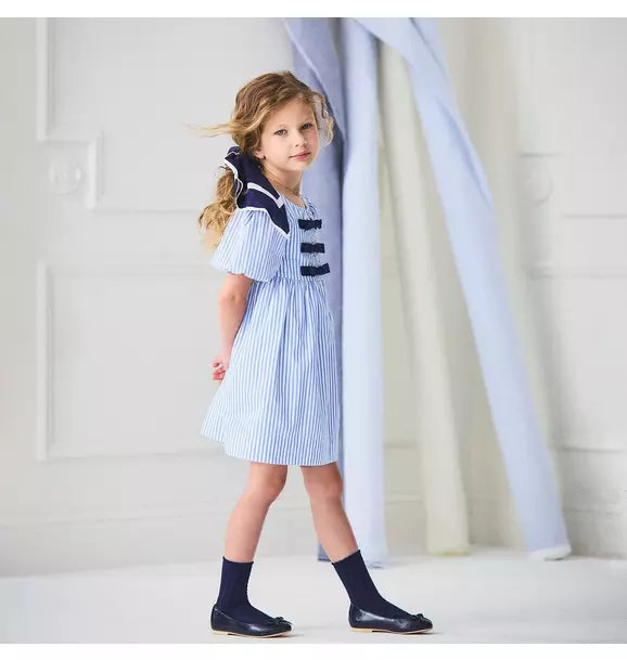 Striped Bow Dress