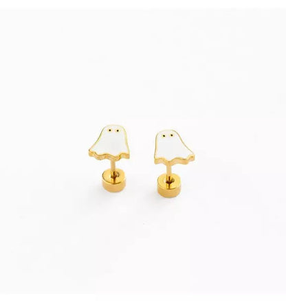 Ghost Stud Earrings