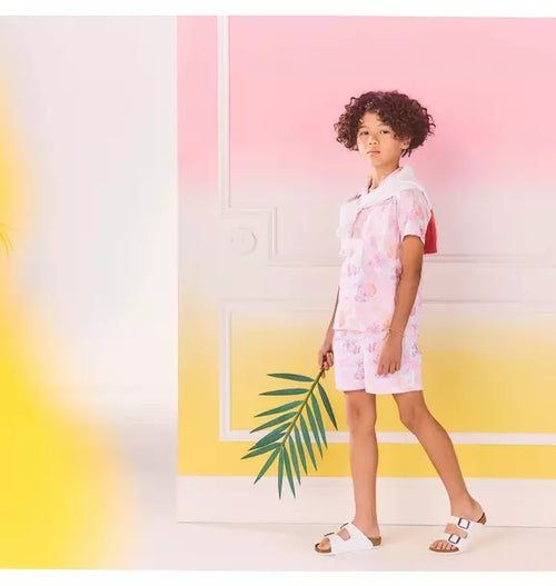 Serena Williams x Janie and Jack Toile Tour Cabana Shirt