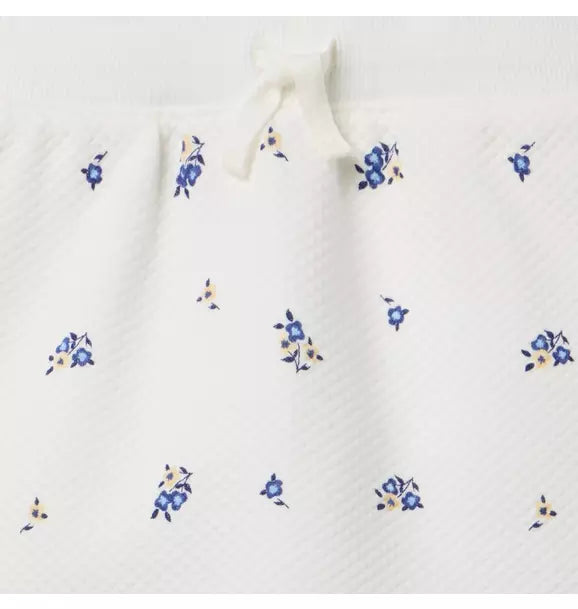 Quilted Floral Skirt