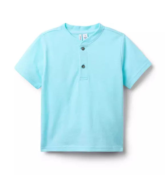 Pique Henley Tee