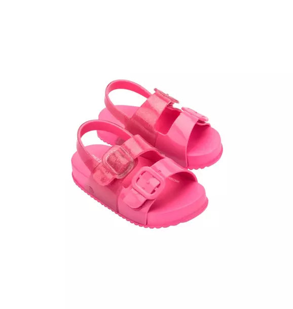 Toddler Cozy Sandal in Pink Glitter