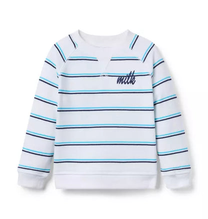 Milk Bar x Janie and Jack Striped Sweatshirt
