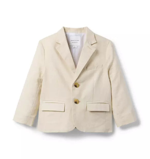 Linen-Cotton Blazer