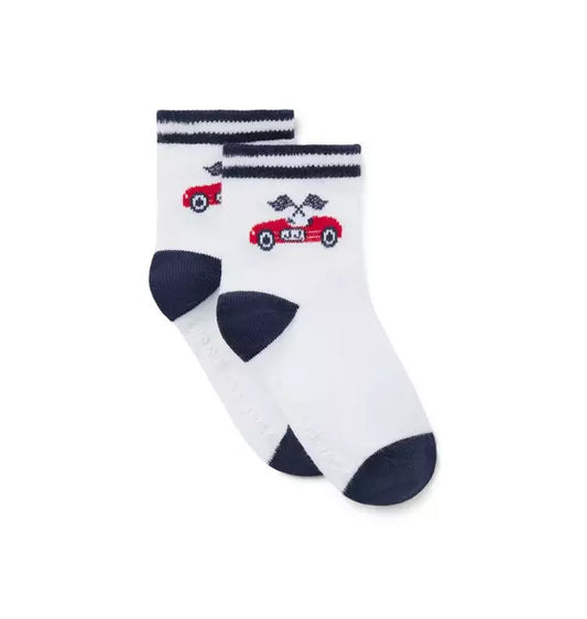 Baby Race Car Sock