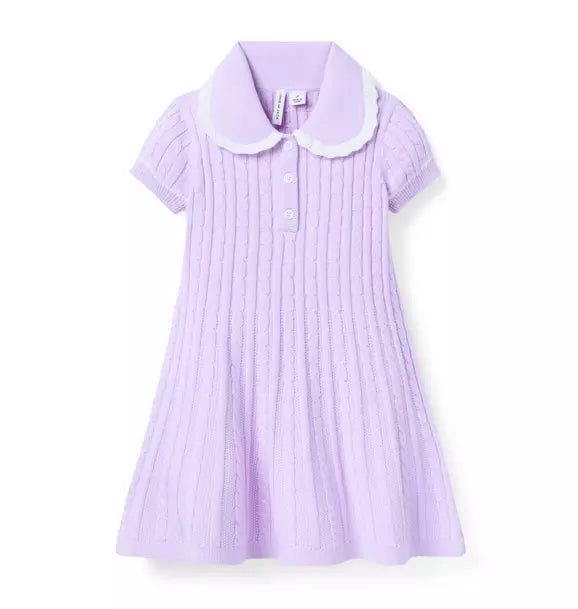 Cable Knit Sweater Dress