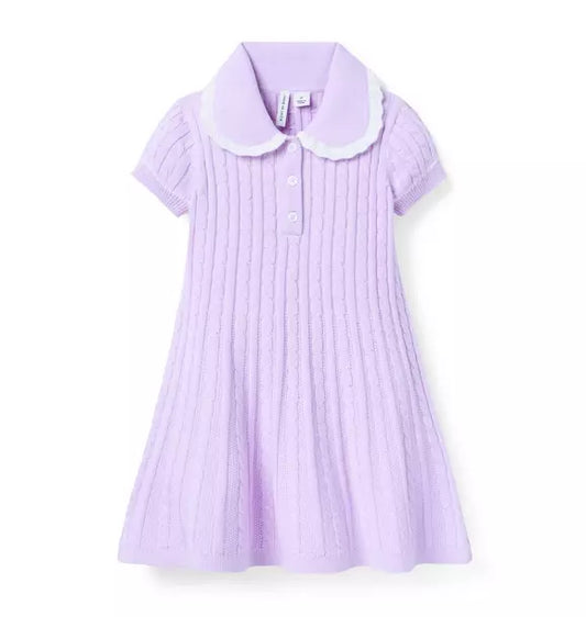 Cable Knit Sweater Dress