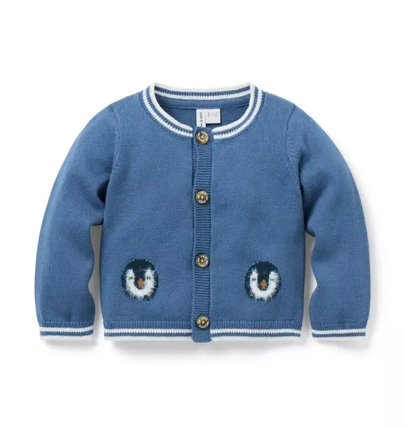 The Penguin Baby Cardigan