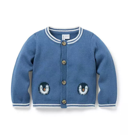 The Penguin Baby Cardigan