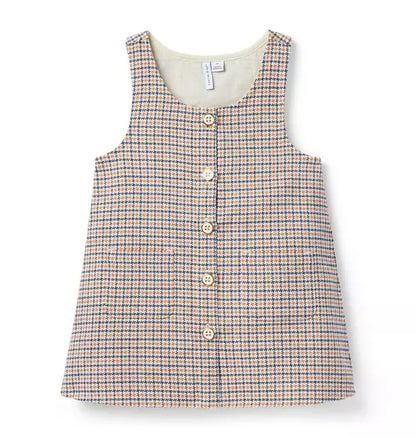 Houndstooth Jacquard Jumper