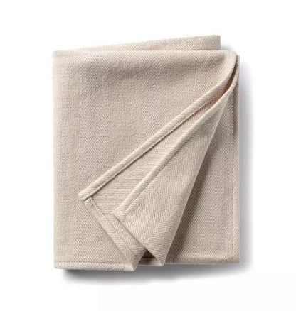 Chevron Latte Baby Blanket