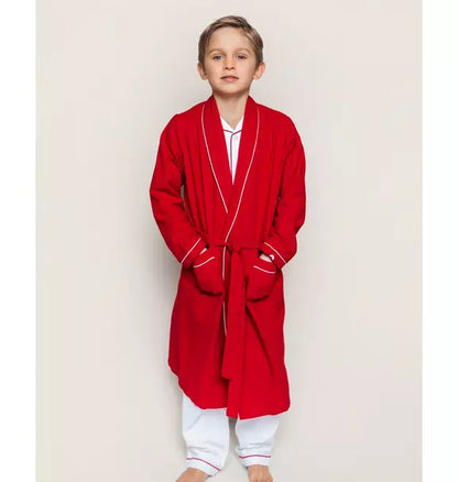 Petite Plume Flannel Robe