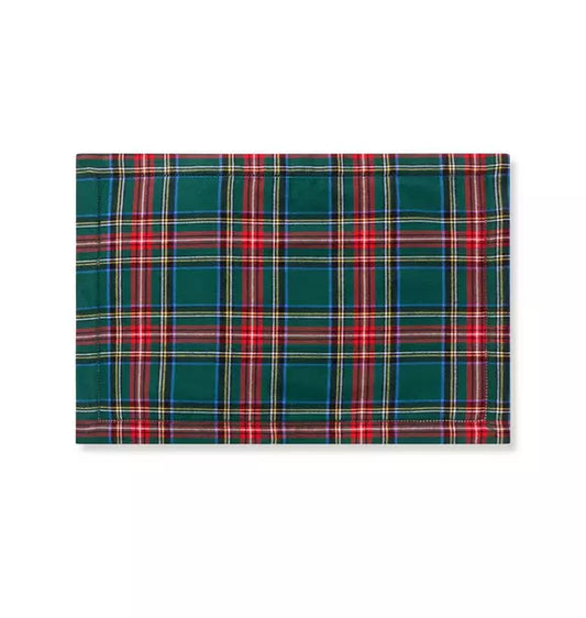 Signature Twill Placemats in Kensington Tartan (Set of 4)