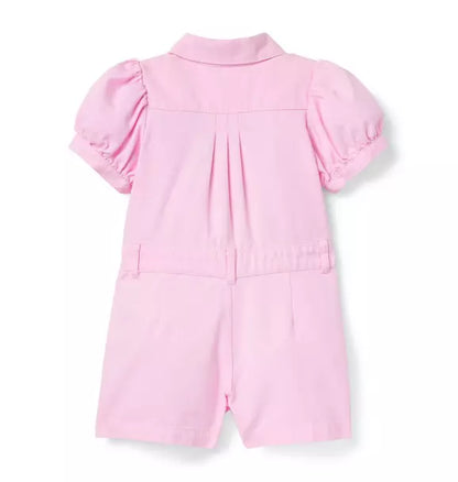 Milk Bar x Janie and Jack Puff Sleeve Romper