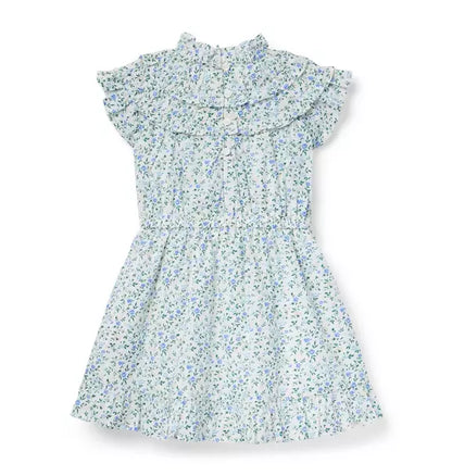 Ditsy Floral Ruffle Dress