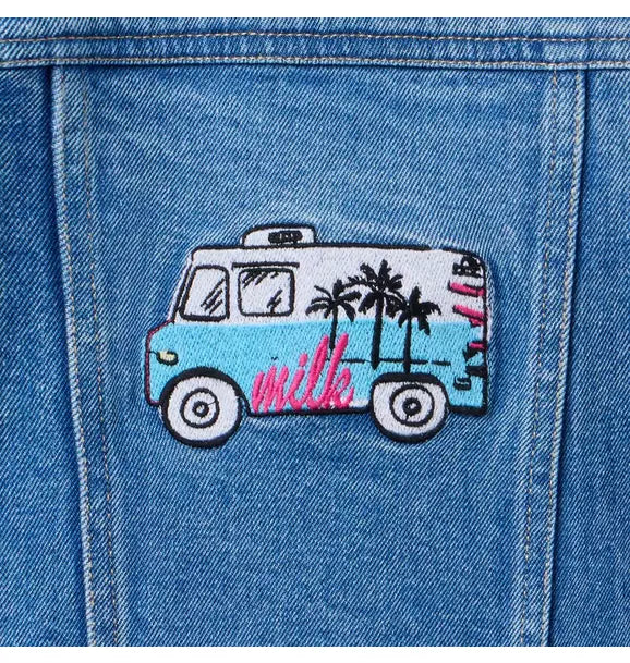 Milk Bar x Janie and Jack Denim Trucker Jacket
