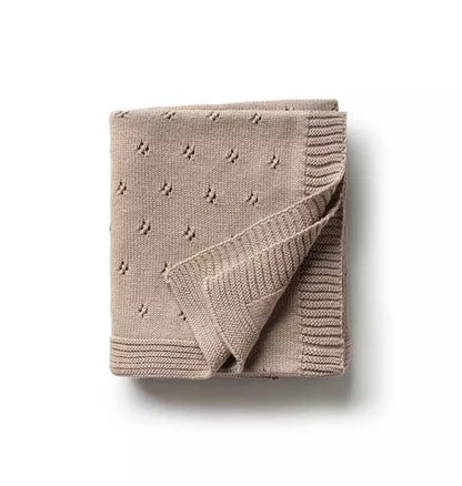 Flower Stone Baby Blanket